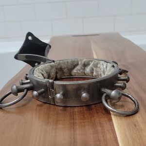 Unique Weareable Hand Forged Metal ART Neckpiece, Bracelet Or Arm Band